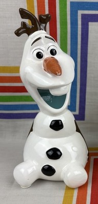 Disney Frozen Olaf 9'' Ceramic Coin Money Bank M Z Berger NY