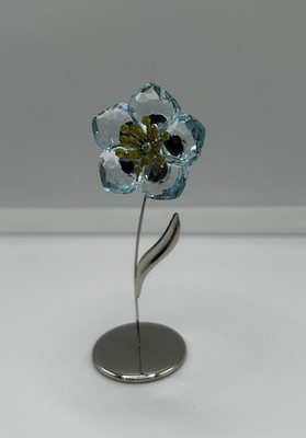 Swarovski スワロフスキー　Daeni, Light Azore 置物 Swarovski Crystal Paradise Daeni Light Azore Exotic Flower with