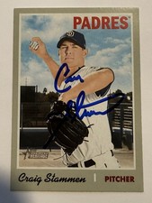 2019 TOPPS HERITAGE CRAIG STAMMEN IP SIGNED CARD