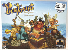 Piratoons Board Game Pirate Treasure Chest Strategy Ages 8+ NEW
