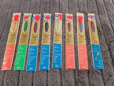 8 Vintage Zippers Unopened 