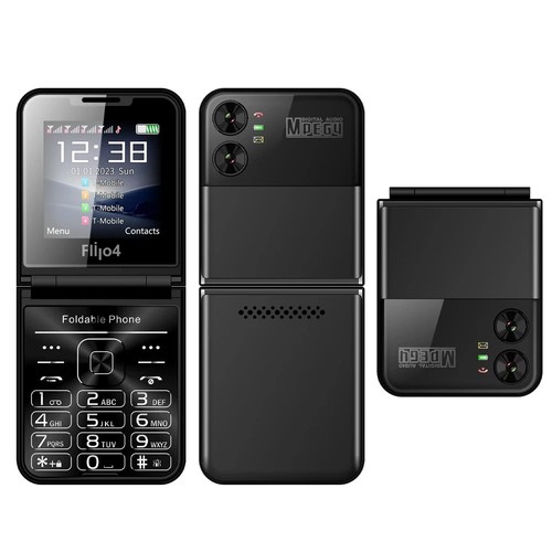 Foldable Mobile Phone 4 SIM Standby Magic Voice Speed Dial Call Recording MP4 - Picture 25 of 27