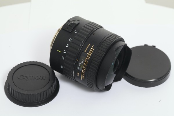 TOKINA AT-X 10-17MM F/3,5-4,5 FISHEYE DX. OJO DE PEZ ZOOM PARA CANON EOS EF-S