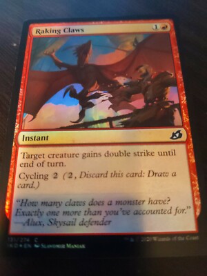 MTG Ikoria Raking Claws 131/274 Foil