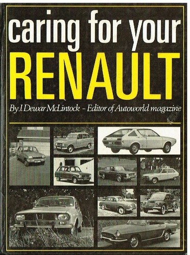 RENAULT 4CV DAUPHINE CARAVELLE FLORIDE 4 6 8 10 12 15 16 17 '47-73 REPAIR MANUAL