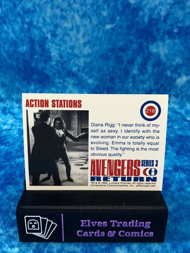 The Avengers Return Series 3 SINGLE Non-Sport Trading card Cornerstone 1995 - Picture 62 of 142