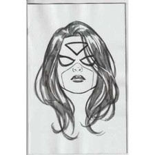Edge Of Spider-Verse #2 Brooks Headshot Sketch Virgin Variant 1:50