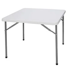  4-Person Portable Folding Table Camping Picnic Aluminum Table Indoor Outdoor