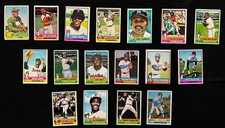 1976 Topps MBL Hall of Fame and All-Star Players Lot HOF (17)
