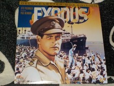 Exodus Letterbox Laserdisc LD Paul Newman Free Ship 50