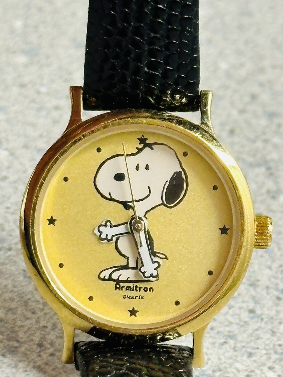 Vintage Rare ARMITRON Peanuts Snoopy Women