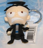 Invader Zim 3-d Figural Key Ring / Chain Dib Invader Zim 3-d Figural Key Ring / Chain Dib