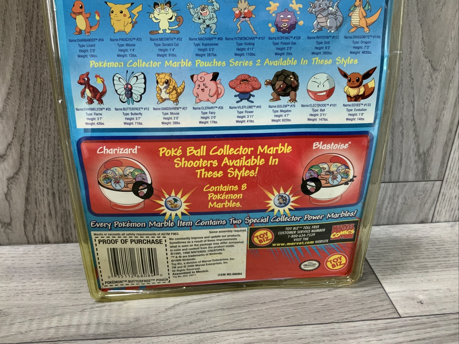 Pokemon Collector Marble Pouch Series 2 Factory Butterfree ToyBiz 1st Ed.  for sale online | eBay