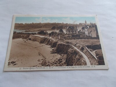 22 SAINT QUAY PORTRIEUX LES FALAISES ET LA PLAGE DU GERBOT D HAFER FARBANSICHT
