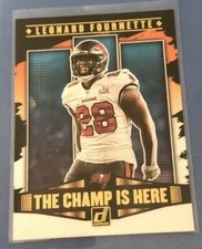 Leonard Fournette 2021 Donruss The Champ is Here Football Card