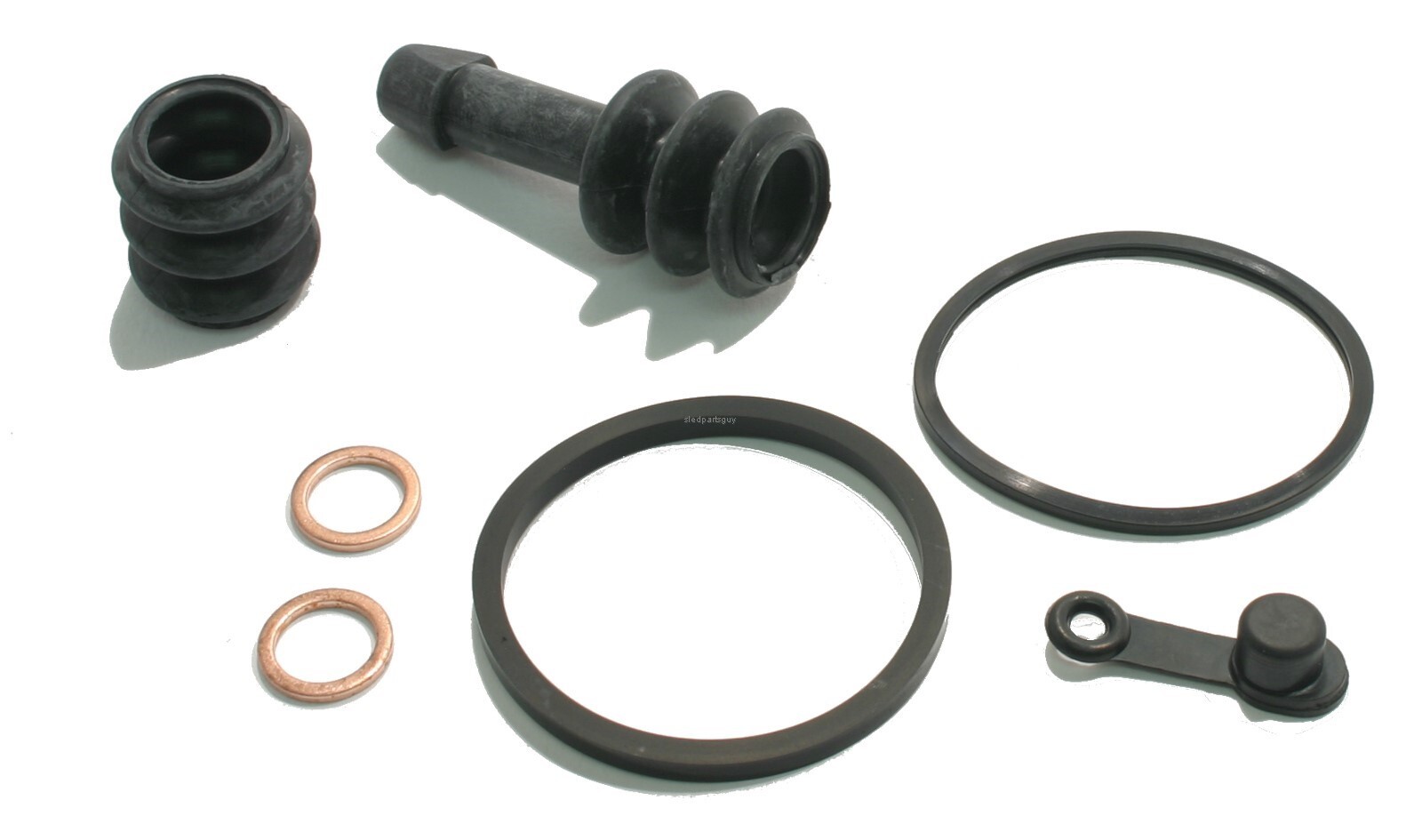 Kawasaki Vulcan 1500, 1987-1997, Rear Brake Caliper Rebuild Kit - VN1500