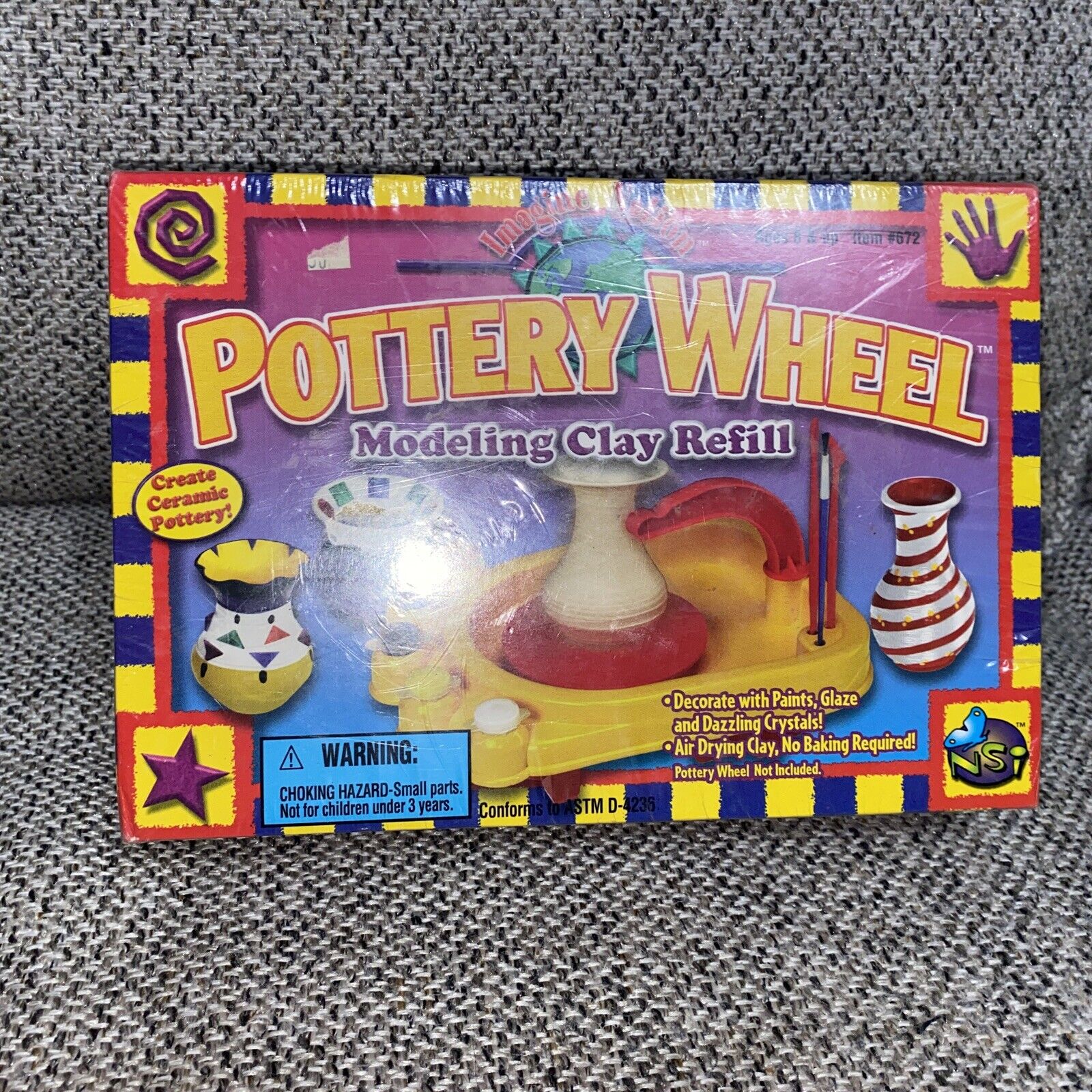 Pottery Wheel For Beginners with Clay Refill