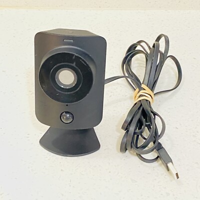 SimpliSafe Wired Indoor Security HD Camera  SSCM1 w/ Power Cable - Untested