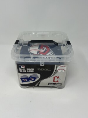MLB CLEVELAND GUARDIANS BEAN BAG SET OF 4 TEAM BAGS CORN HOLE TAILGATE TOSS NIB
