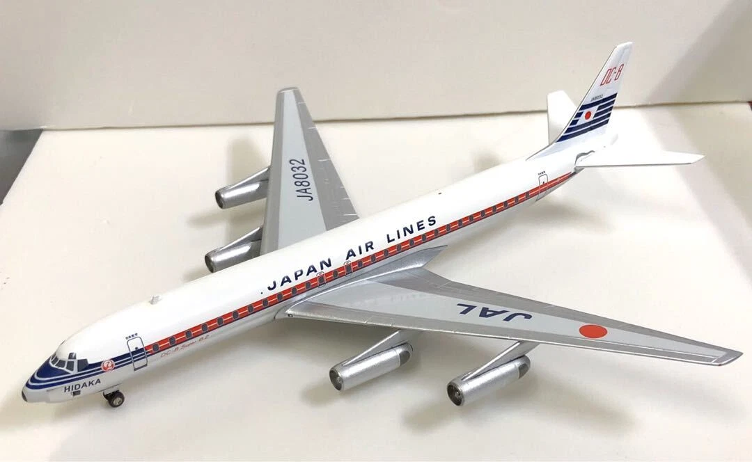 Inflight IF80002 JAL Japan Airlines Douglas DC-8-62 JA8032 Diecast 1/200  Model