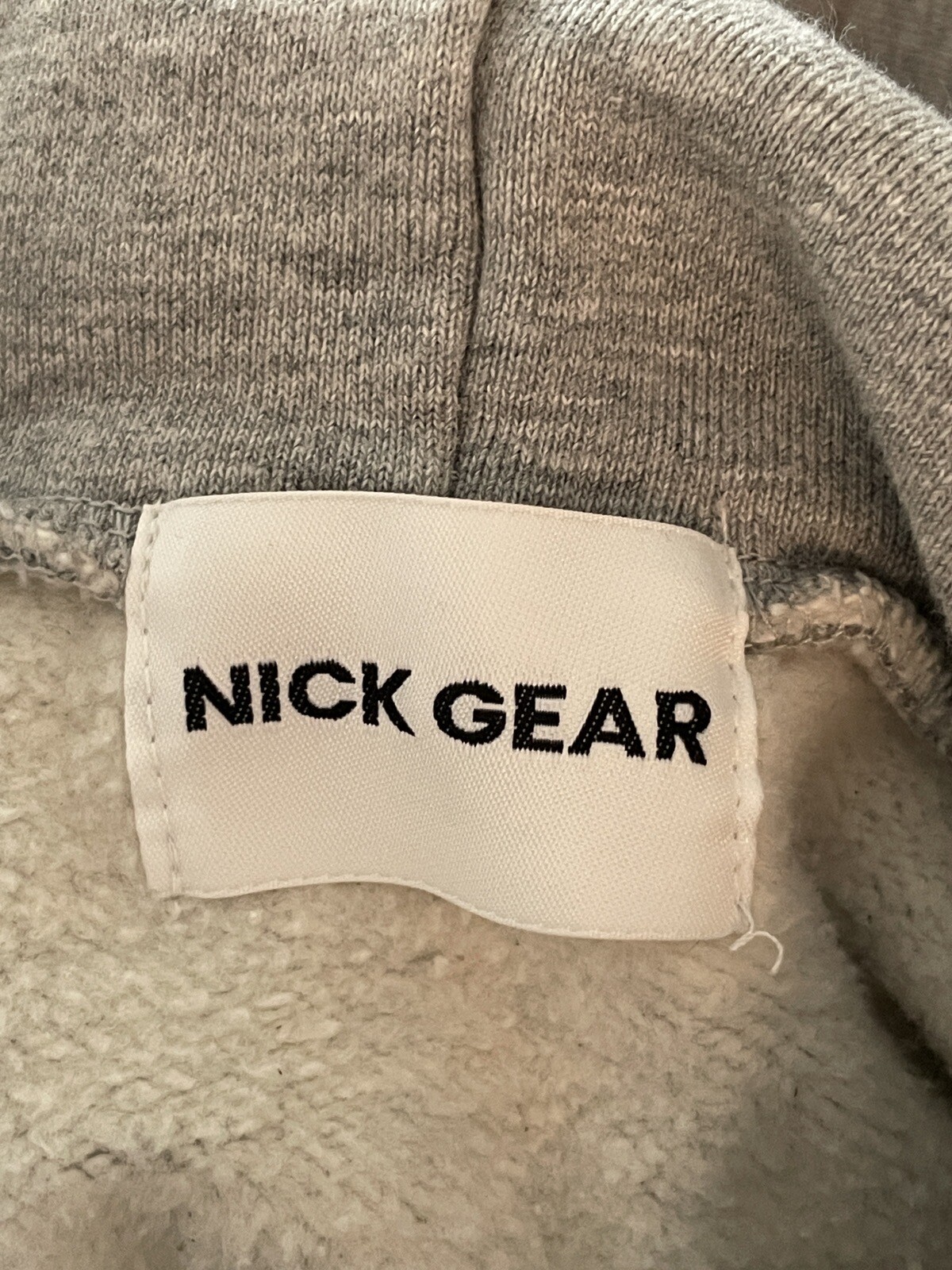 Nick Gear x Firsthand x plus81 Grey Sweatshirt Hoodie… Gem