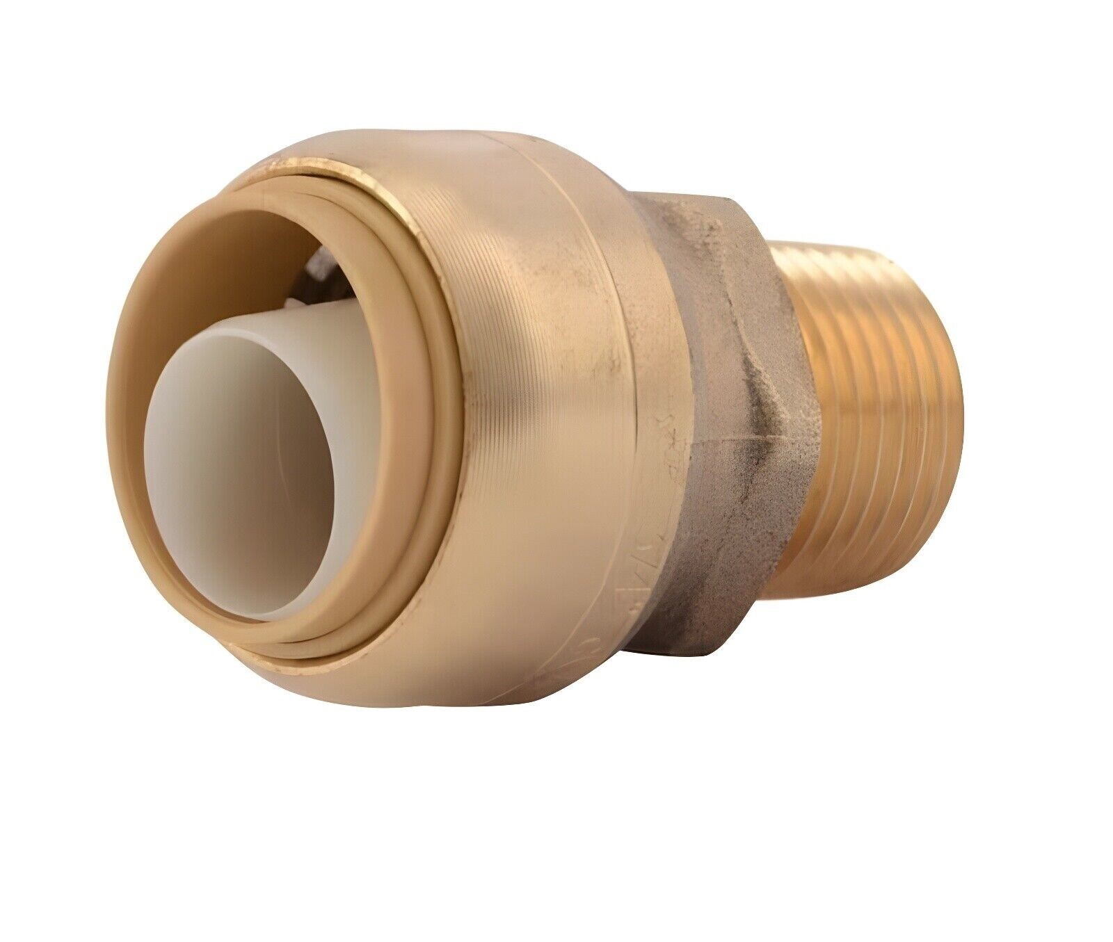 SharkBite 3/4" Push-to-Connect x 1/2" MNPT Male Adapter 818084 U138LFZ (2 PACK)