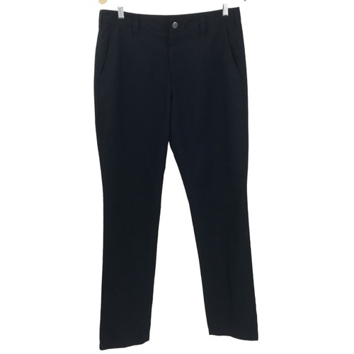 Bluffworks Ascender Regular Fit Chino Size 33 x 36 Midnight Navy Blue Stretch