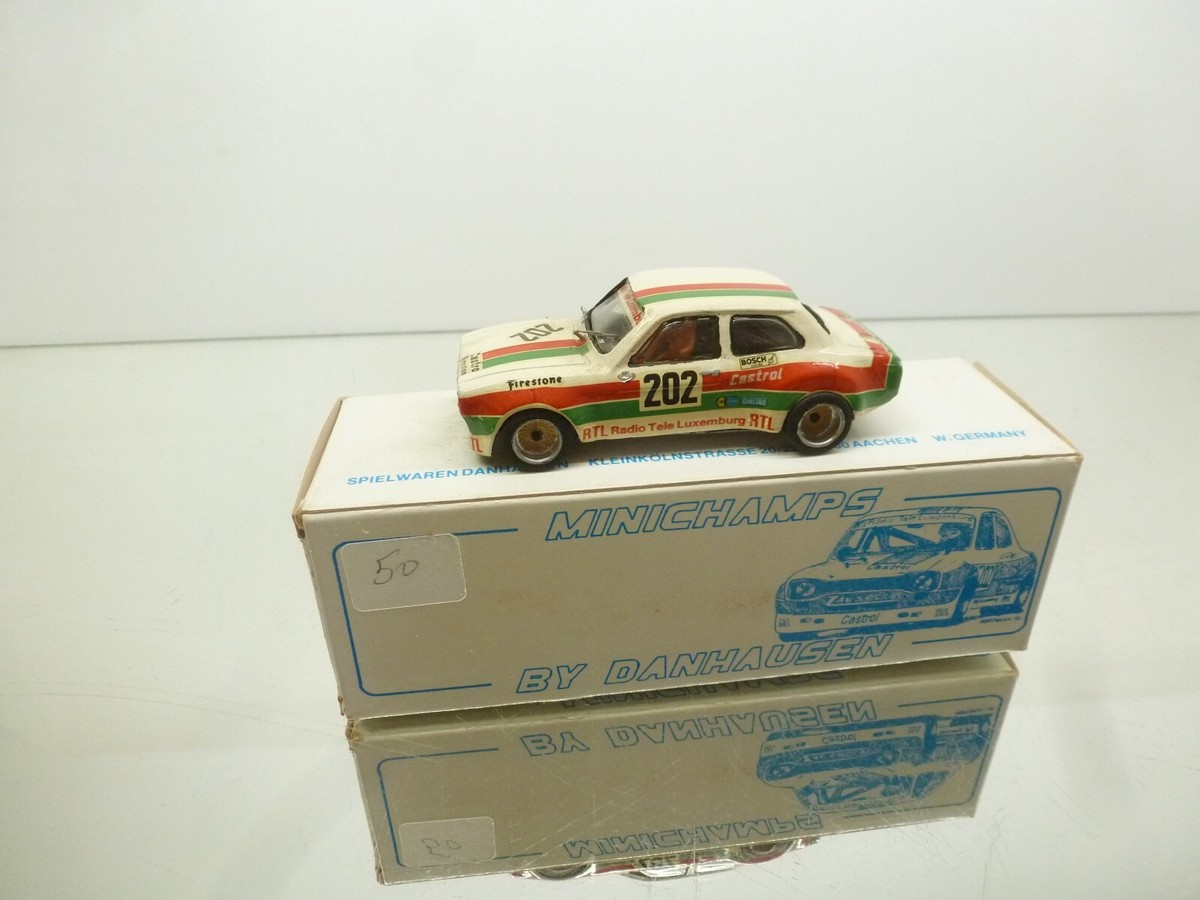 Miniature Minichamps Danhausen 1/43 – Ford Escort RS Zakspeed Castrol DRM 1974 (occasion, Belle état, Boîte Incluse)