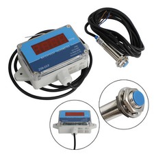 DC 8-24V IP68 Waterproof Hall Tachometer Digital LED Motor Speed Meter Tester
