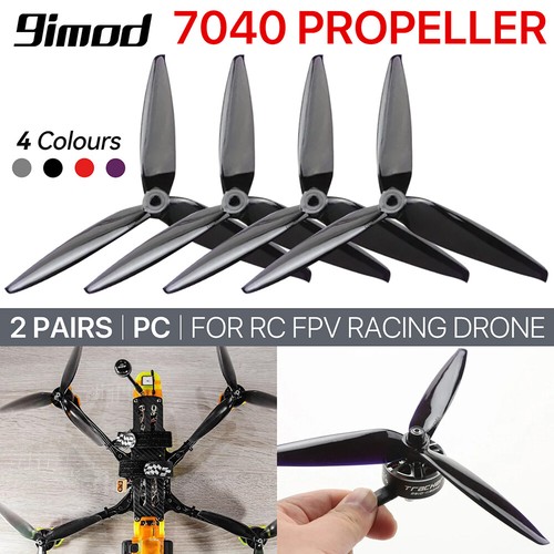 HQProp 7040 CW CCW Propeller 7-15" Blades Props for RC FPV Racing Drone - Picture 3 of 43