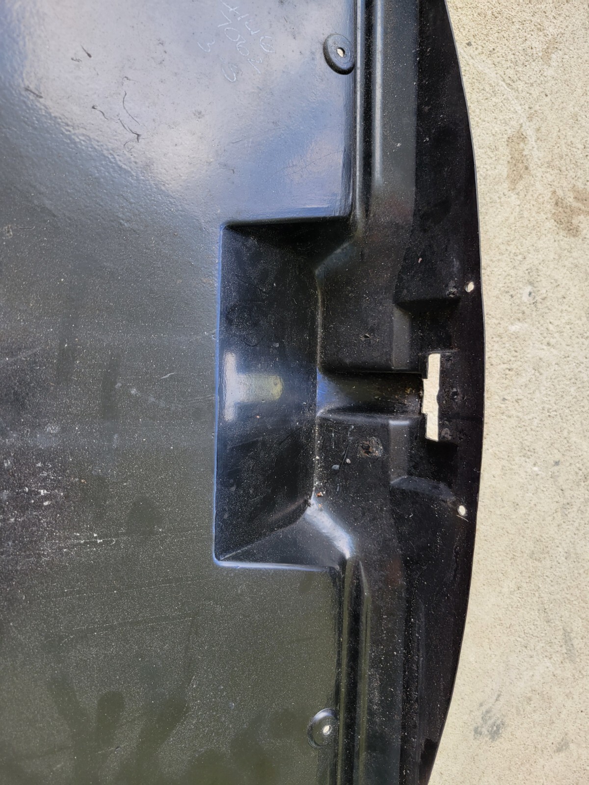 OEM BENTLEY TURBO R INNER REAR TRUNK BOOT LINER TRIM PANEL 3 PC