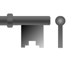 Union Pre-Cut Mortice Key M150M (KEY-M150M)