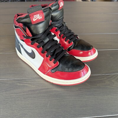 Nike Air Jordan 1 High Zoom Shoes WMN 8.5 Mens 7 Chicago Bulls