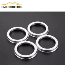 4pcs Wheel Hub Centric Rings Aluminium Alloy Performance Spigot Wheel Hubrings