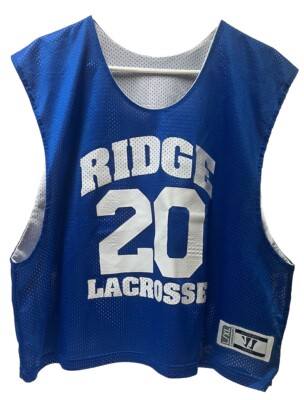 LACROSSE JERSEY High School LIONS Reversible Lions #20 L/XL Adult EUC!