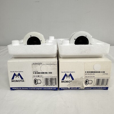 Neues Paar Mobotix CCTV Tagesobjektive, D-67722, MX-SM-D76-PW