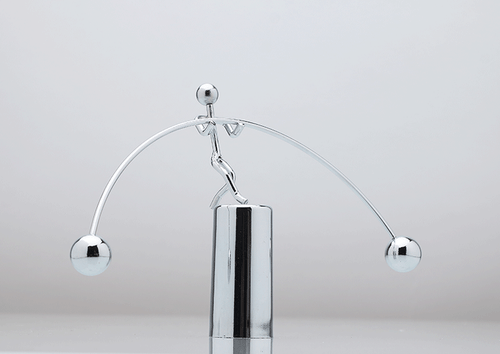 Newton Pendulum Ball Metal Cradle Creative Balance Craft Decompression Desk Toy - Picture 12 of 17