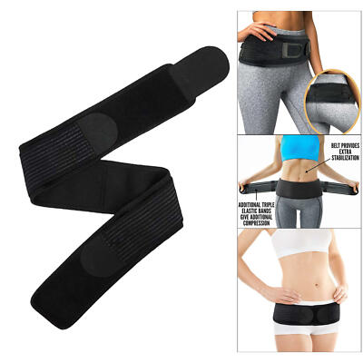 Unisex Iliosakral SI Gelenk Hüftgurt Atmungsaktiv Beckenstütze Bandage Becken