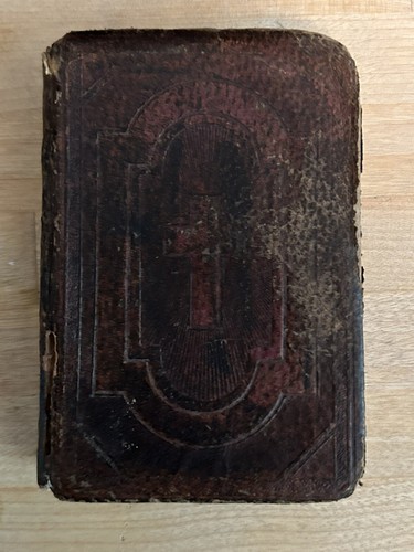 1870 Gems of Paradise Gebetbuch J. & D. Sadlier NY antikes religiöses Buch Vintage