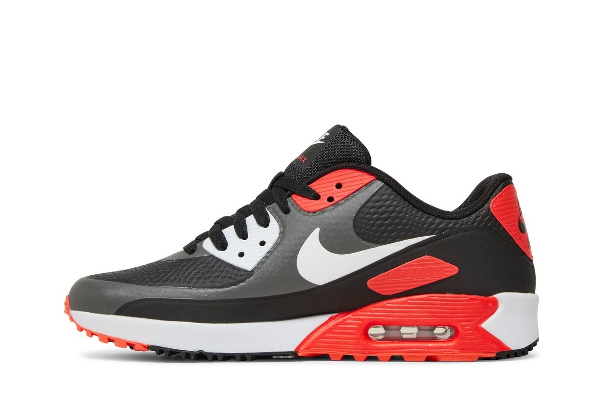 Size 6 - Nike Air Max 90 Golf Black Infrared for sale online