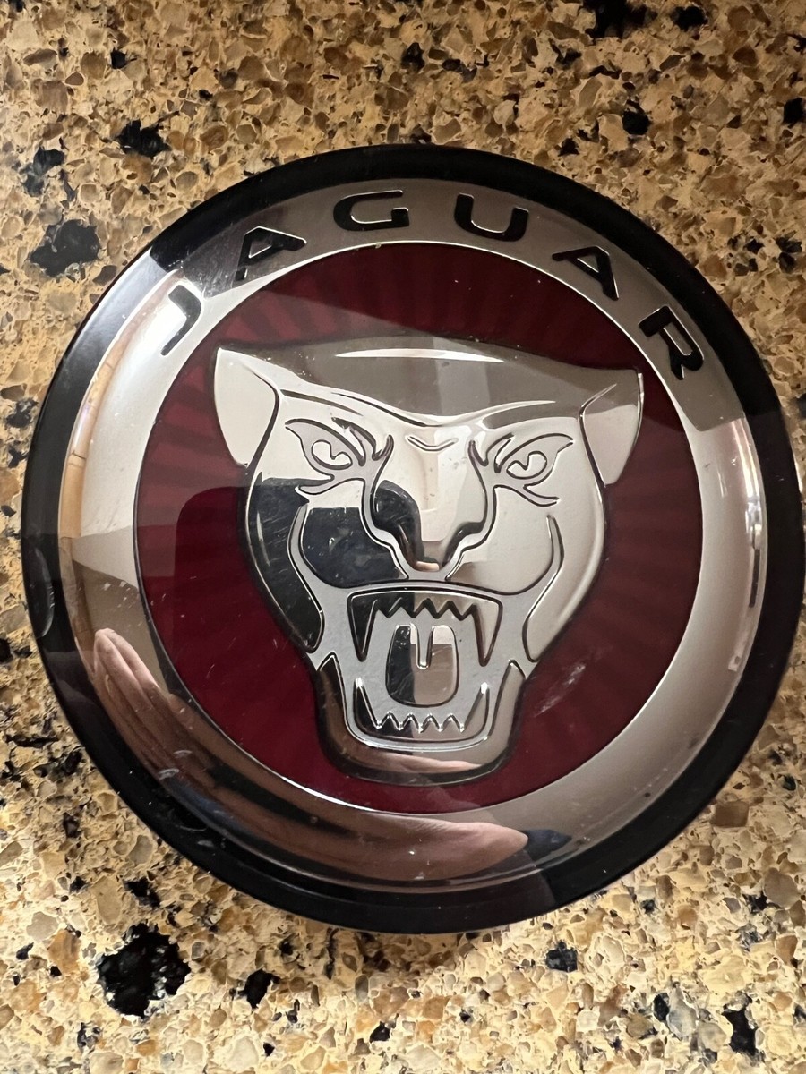 jaguar ジャグラー JAGUAR GROWLER GRILLE RED BADGE Front Emblem OEM J9C5144 | eBay
