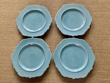 2 or 3Pcs Threshold  Wellsbridge Gray Aqua Blue Dinner&Salad Plates&Bowls