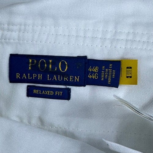 Polo Ralph Lauren Cargo Shorts Mens 44-48 B&T White Gray Utility Relaxed Fit NWT - Picture 10 of 30