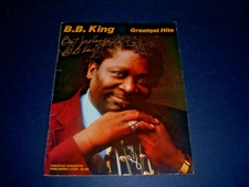 B.B. King Greatest Hits 1978 Creative Concepts Musicbook 4to SC Staple Bound VG