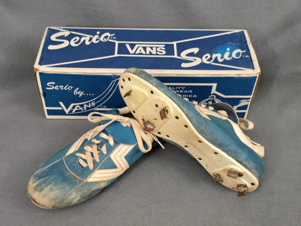 SKIPPER CARRILLO'S *SUPER RARE* 1980’s VANS Serio Baseball Cleats - MADE IN USA! - Image 2 of 4