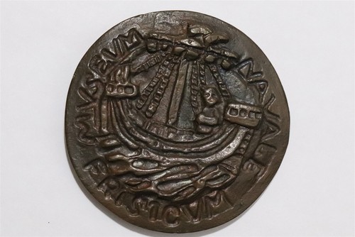 🧭 🇳🇱 NIEDERLANDE FRIESLAND 1928-1938 MEDAILLE MARINEMUSEUM 72mm 192Gr B79 #26 CG39 - Bild 2 von 10