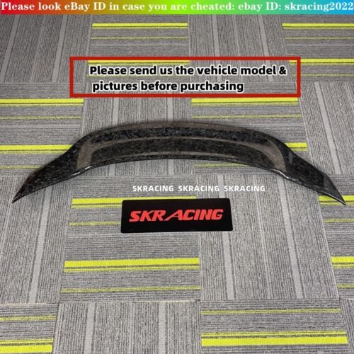 FOR Honda ACCORD 2013-2017 4DR Sedan Rear Spoiler Trunk Wing Forged Carbon Fiber - Picture 9 of 12