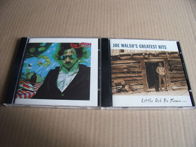 2 x Joe Walsh - But Seriously Folks + Greatest Hits / Little Did He Know