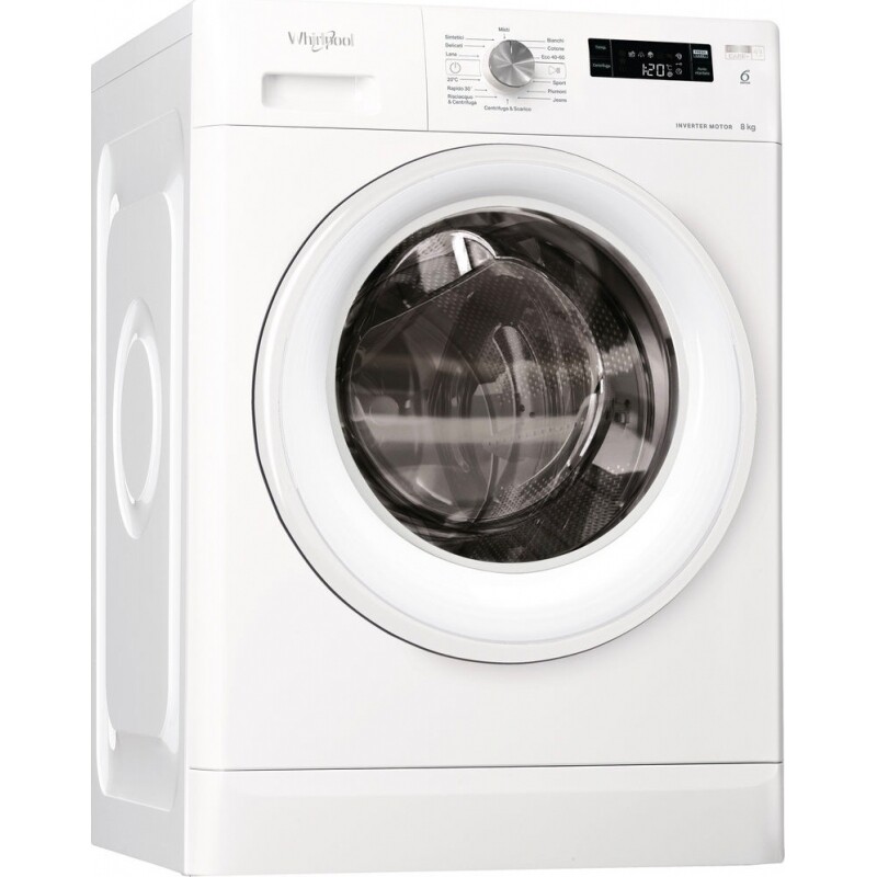 VEDERE FOTO-WHIRLPOOL O-FFSP8IT LAVATRICE CARICA FRONTALE 8KG 1200 GIRI CLASSE C