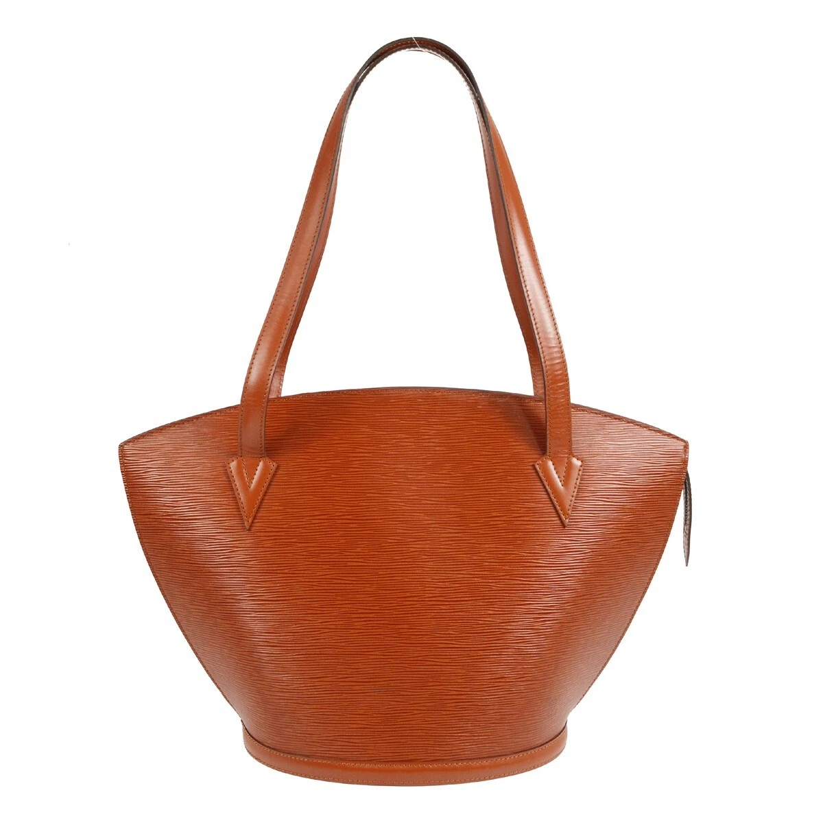 Louis Vuitton Saint Jacques Shopping Shoulder Bag Epi Brown M52263